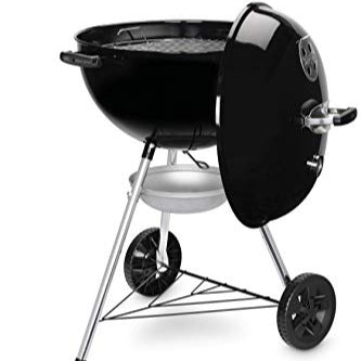 Weber Original Kettle Holzkohlegrill Ø 57 cm mit porzellanemailliertem Deckel und Kessel, integriertem Thermometer und One-Touch-Reinigungssystem. Klassiker mit viel Grillfläche und ikonischem Design. Für authentisches BBQ in bewährter Weber-Qualität.