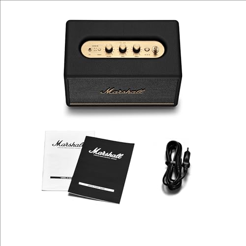 Marshall Acton III. 30 W Bluetooth "Retro-Design" Lautsprecher – Kompakte Musikbox im klassischen Verstärker-Look
