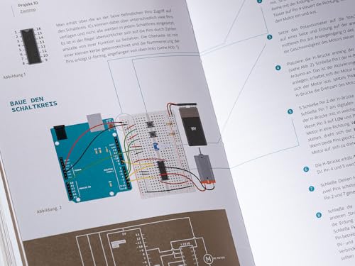 Offizielles Arduino Starter Kit mit deutschem Projektbuch und hochwertigen Komponenten. Ideal für Einsteiger, die Elektronik und Programmierung praxisnah entdecken wollen. Enthält alles für direkte Umsetzung kreativer DIY-Projekte.
