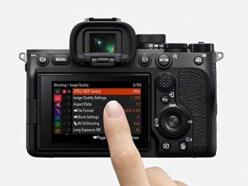 Sony Alpha 7 IV – SpiegelÂlose Vollformatkamera mit 33 MP, Echtzeitfokus & 4K 60p.Hol dir jetzt die Alpha 7 IV und steigere dein Foto- und Video-Game auf Profi-Level.