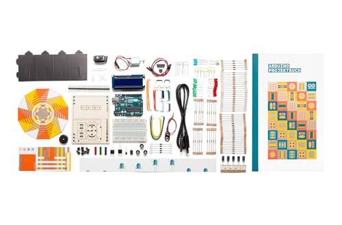 Offizielles Arduino Starter Kit mit deutschem Projektbuch und hochwertigen Komponenten. Ideal für Einsteiger, die Elektronik und Programmierung praxisnah entdecken wollen. Enthält alles für direkte Umsetzung kreativer DIY-Projekte.