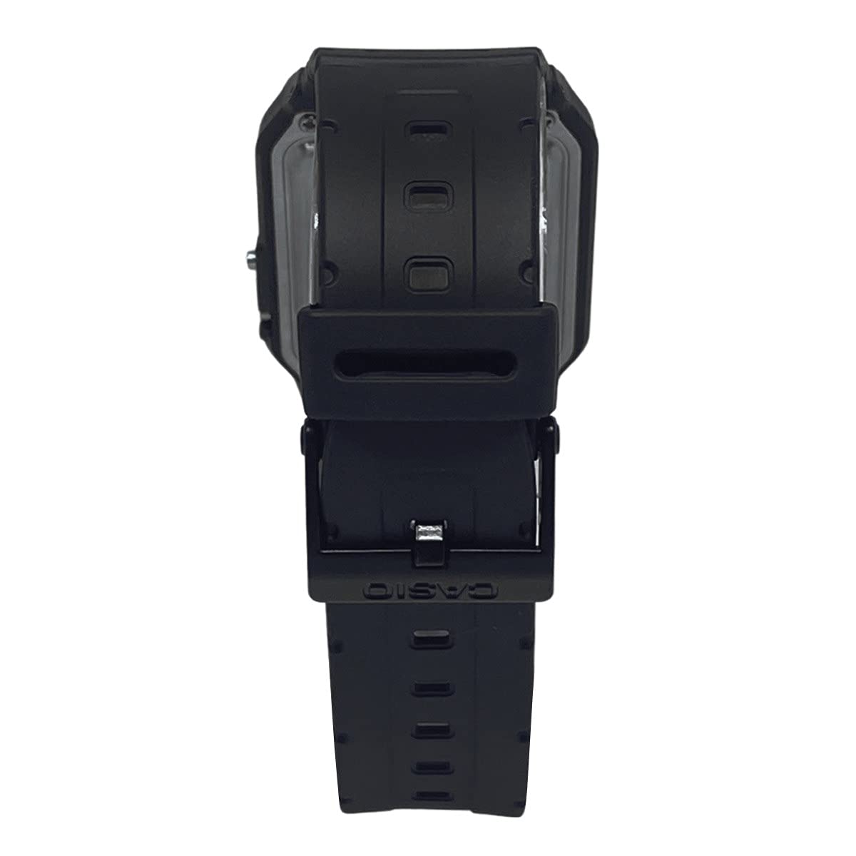 Casio Herren Armbanduhr Collection Digital Quarz Schwarz Resin Ca-53W. Bekannt aus Zurück in die Zukunft.