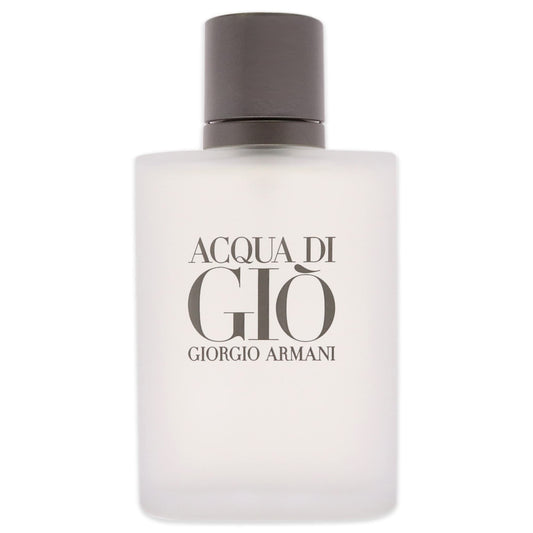 Armani Acqua di Gio Homme Eau de Toilette Spray (100 ml). Aromatisch-frischer Meeresbrisen-Citrusmix mit floraler Herznote & warmer Moschus-Holz-Tiefe für lässige Style-Ikonen.