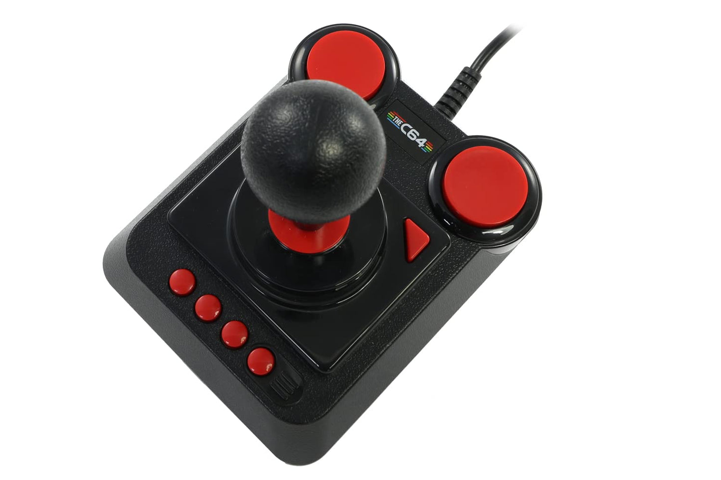 The C64 „Maxi“ – funktionsfähiger Heimcomputer im Original-Look des Commodore 64 mit USB, HDMI und 64 vorinstallierten Spielen. Für echtes Retro-Feeling mit moderner Technik. Ohne Netzteil, kompatibel mit gängigen USB-Stromquellen.