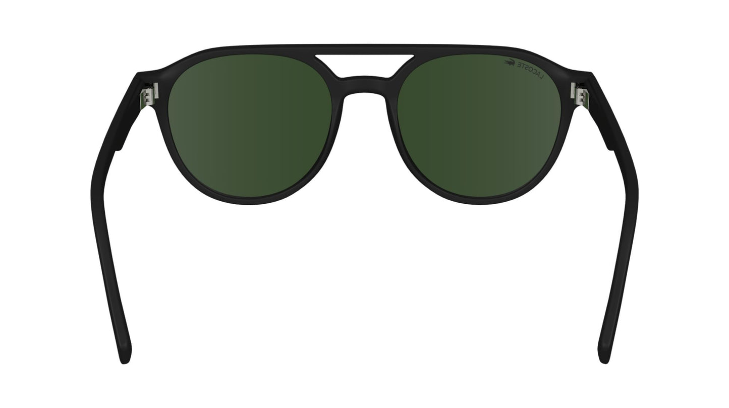 Lacoste Herren-Sonnenbrille L6008S 002 in Matte Black – stilvolles Design mit zuverlässigem UV-Schutz. Maße 53/19/145, leicht und komfortabel für täglichen Tragekomfort. Für Männer, die klassische Eleganz und klare Linien schätzen.
