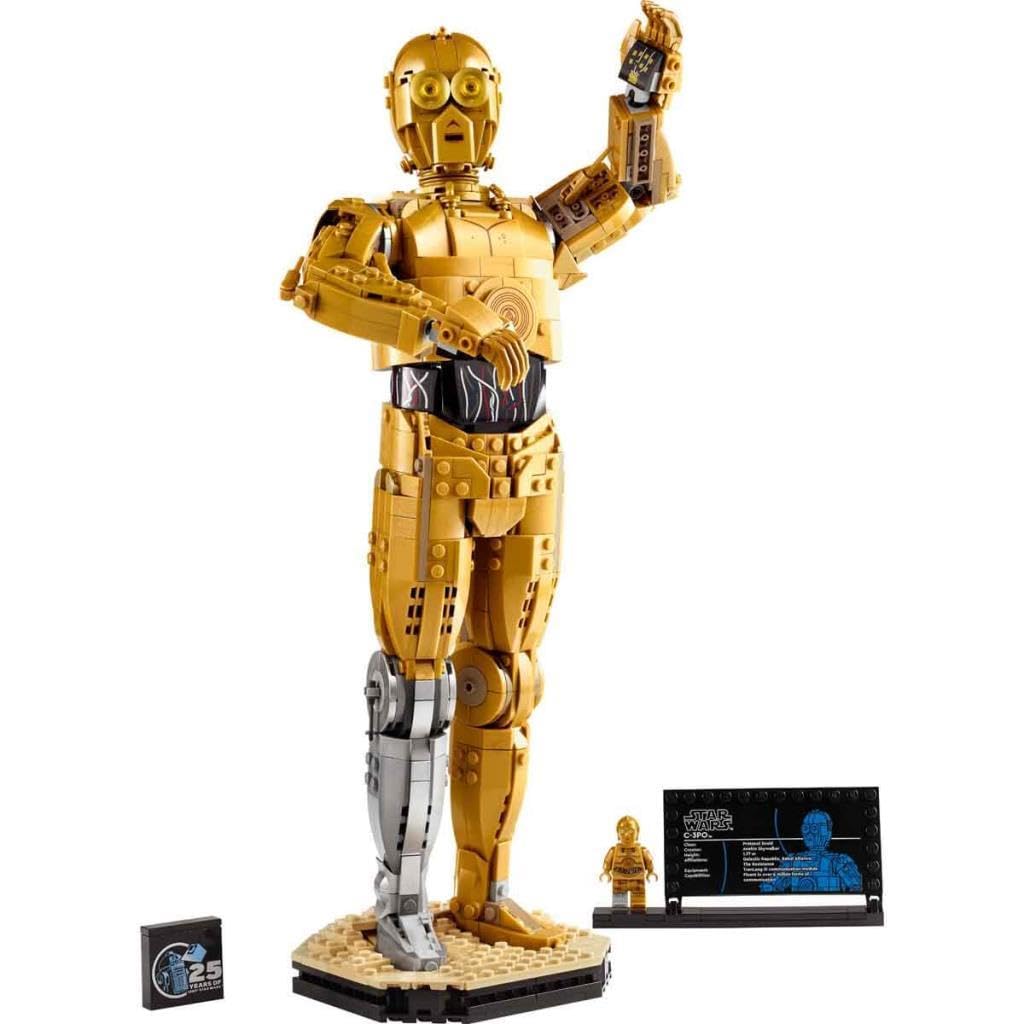 LEGO Star Wars C-3PO (Set 75398). 1.138 Teile – Sammler-Droide mit Jubiläumsdetails für Fans der klassischen Trilogie.