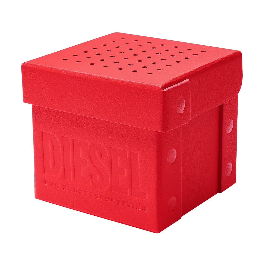 Diesel Mega Chief Analog-Quarz-Herrenuhr (DZ7485, Edelstahlarmband). Lässiger XXL-Chrono-Look mit griffigem Edelstahl-Body und zuverlässigem Quarz-Takt – perfekt für deine City-Abenteuer und stylishe Auftritte. Greif zu und rock dein Handgelenk.