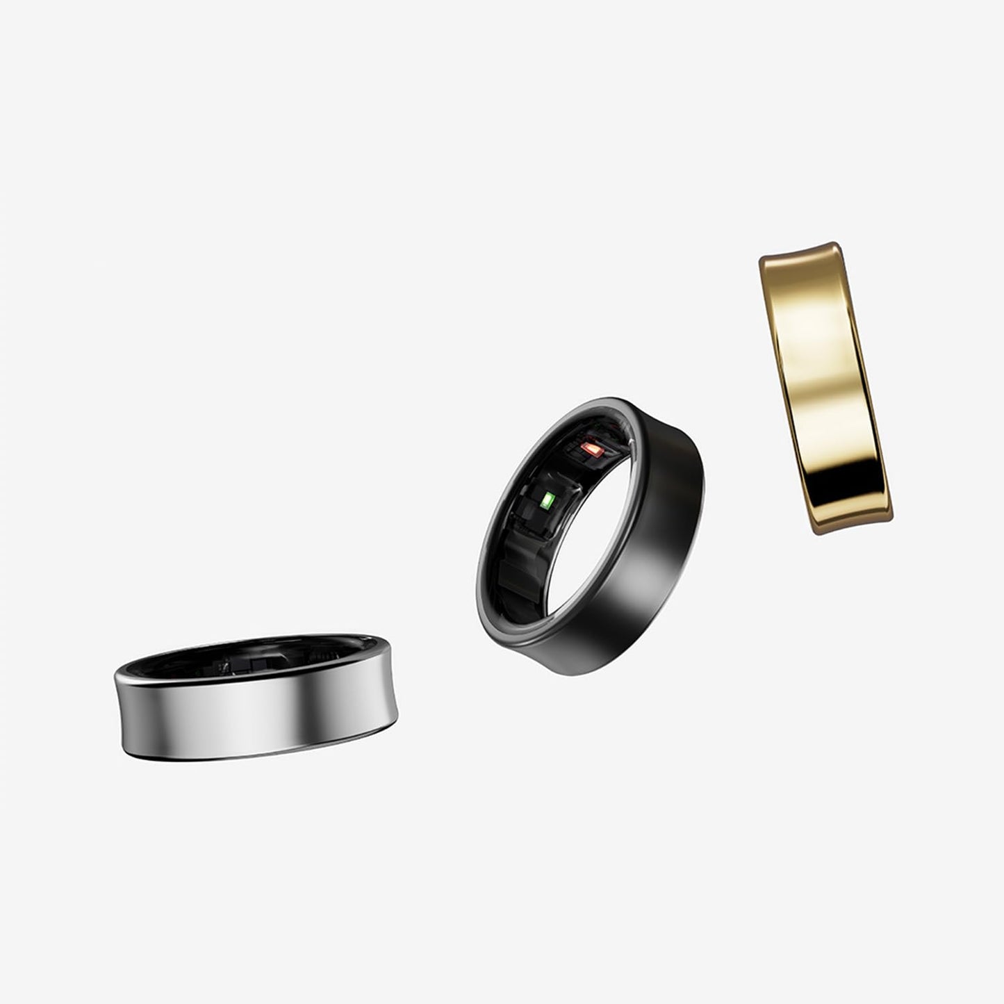 Samsung Galaxy Ring (diverse Größen, Titanium Black) – smarter Ring mit Titan-Gehäuse, Samsung Health AI, Schlaf- und Fitness-Tracking. Ultraleicht, robust und dezent tragbar im Alltag. Für alle, die Gesundheit und Technologie stilvoll verbinden wollen.