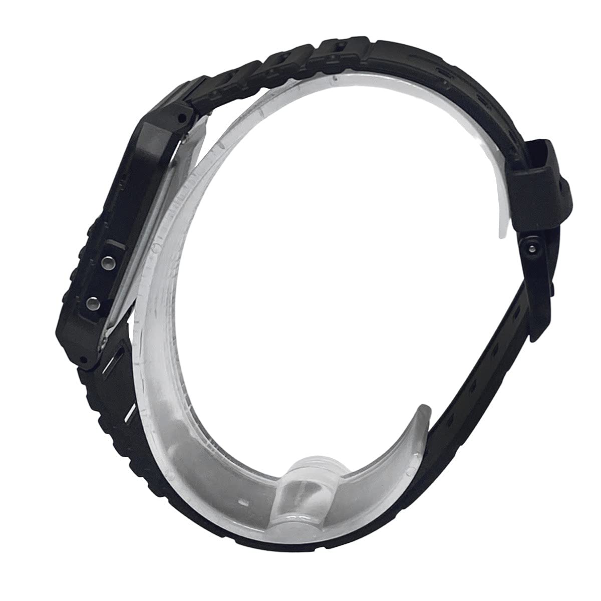 Casio Herren Armbanduhr Collection Digital Quarz Schwarz Resin Ca-53W. Bekannt aus Zurück in die Zukunft.