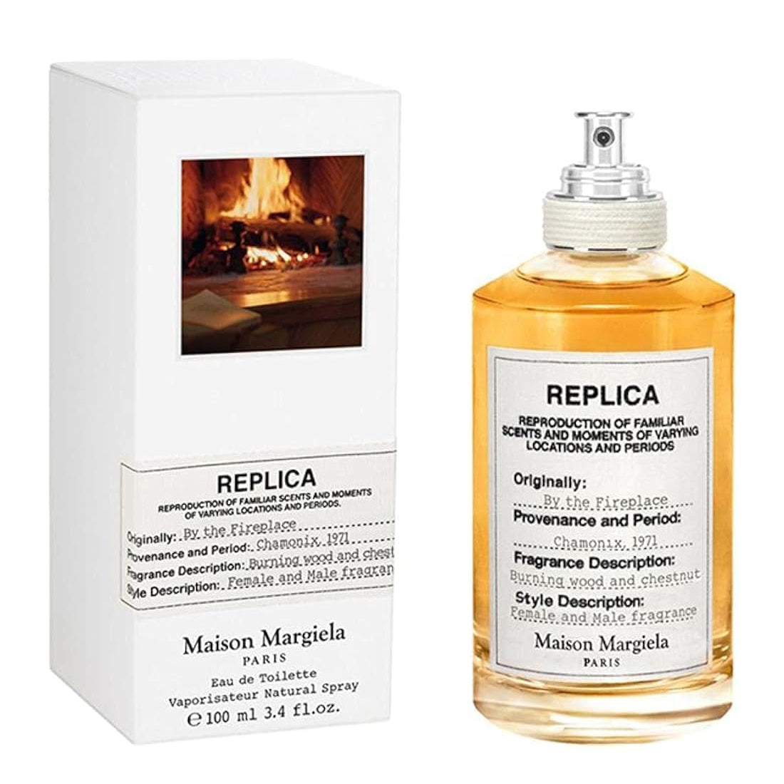 Maison Margiela Replica "By the Fireplace" (100 ml). Wohlfühl-Duft, der dich mit jedem Spritzer an ein knisterndes Kaminfeuer entführt.