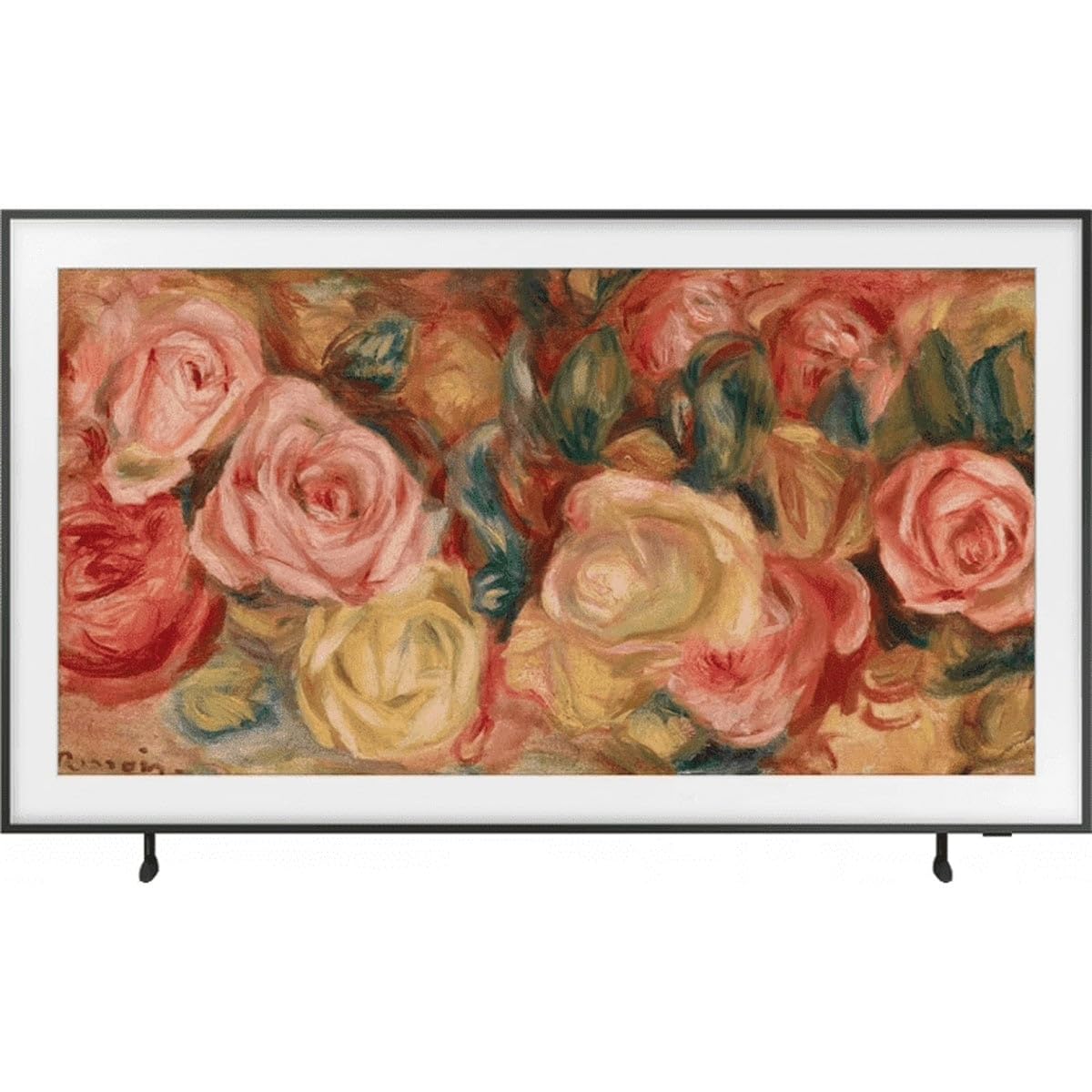 Samsung QLED The Frame 43LS03D – 43" Smart TV, 4K Ultra HD & 100 Hz (2024). Verwandle dein Wohnzimmer in eine Galerie.