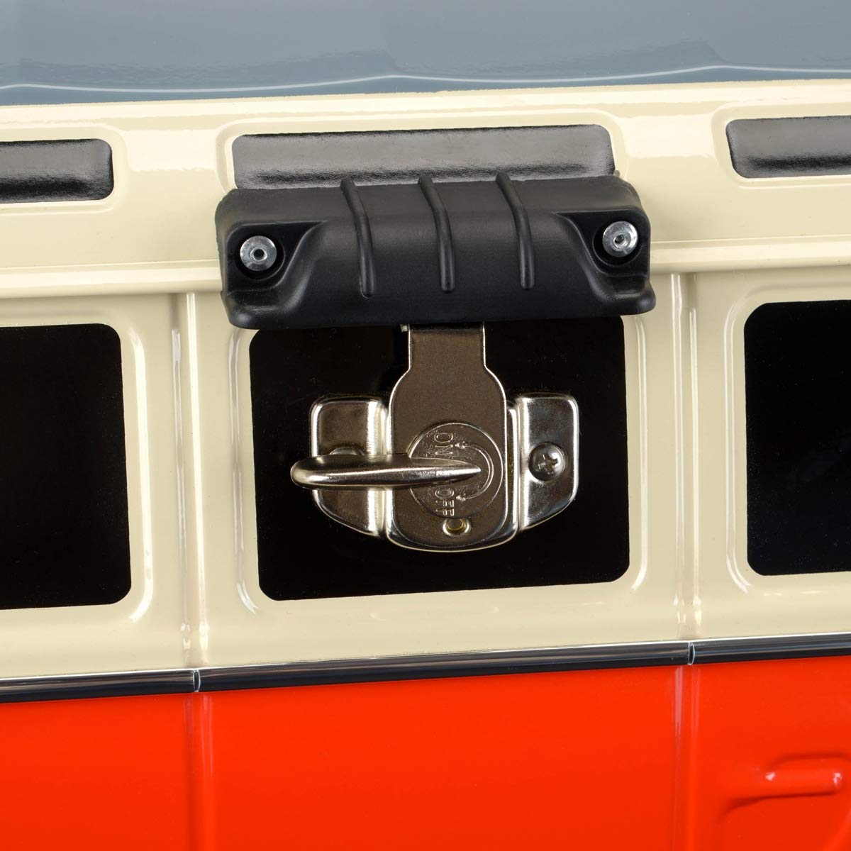 Board Masters VW Collection T1 Bulli Kühlbox. 26 L fahrbarer Kühlwagen im Classic Bus Design