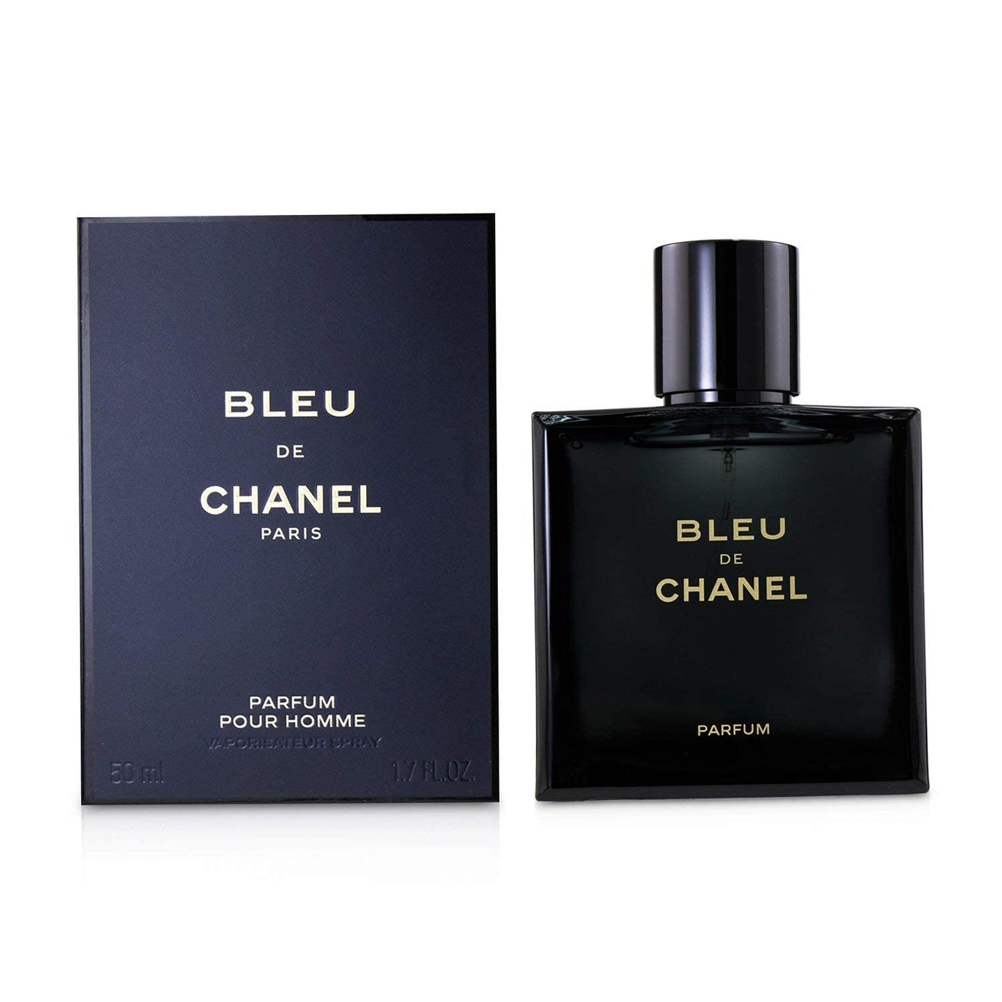 Chanel Bleu Parfum Vapo (50 ml). Frisch-zitrischer Bergamotte-Grapefruit-Kick mit würzig-intensivem Ingwer-Kardamom-Herz & sinnlich-warmer Sandelholz-Weihrauch-Basis.