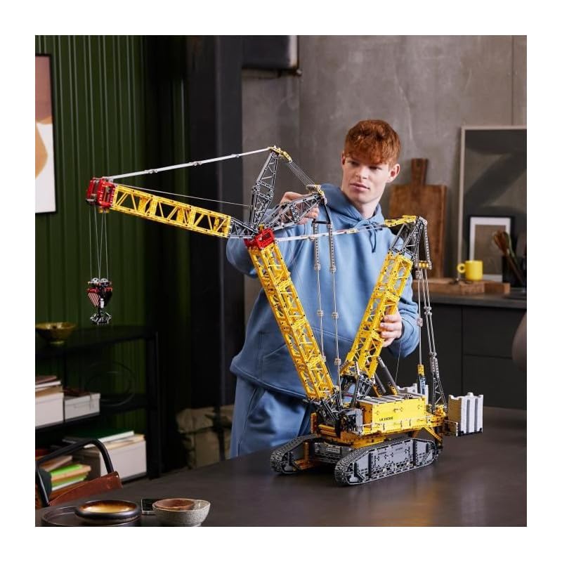 LEGO Liebherr LR 13000 Raupenkran (Set 42146). 2.883 Teile – XXL-Baustellen-Gigant für Technikfans.