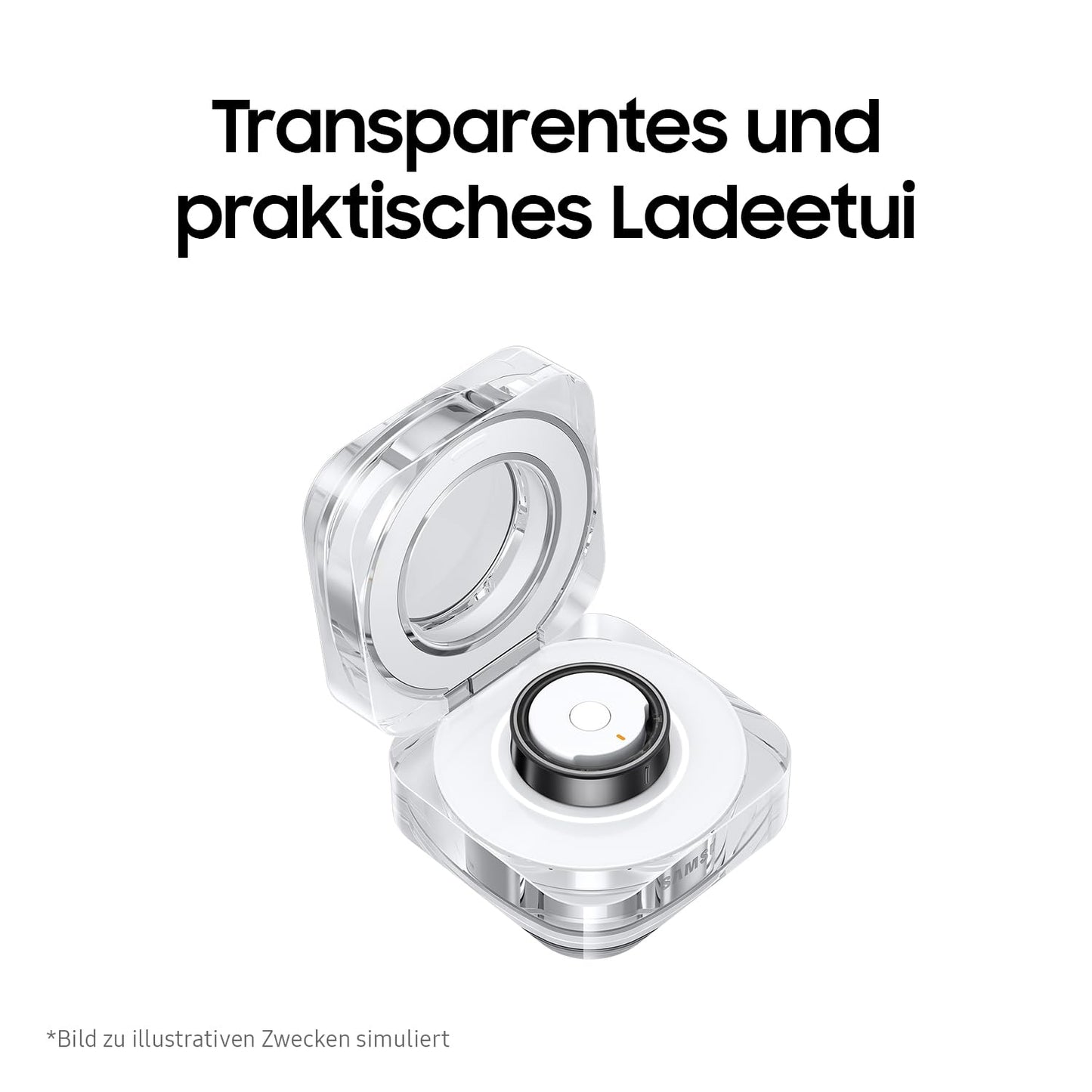 Samsung Galaxy Ring (diverse Größen, Titanium Black) – smarter Ring mit Titan-Gehäuse, Samsung Health AI, Schlaf- und Fitness-Tracking. Ultraleicht, robust und dezent tragbar im Alltag. Für alle, die Gesundheit und Technologie stilvoll verbinden wollen.