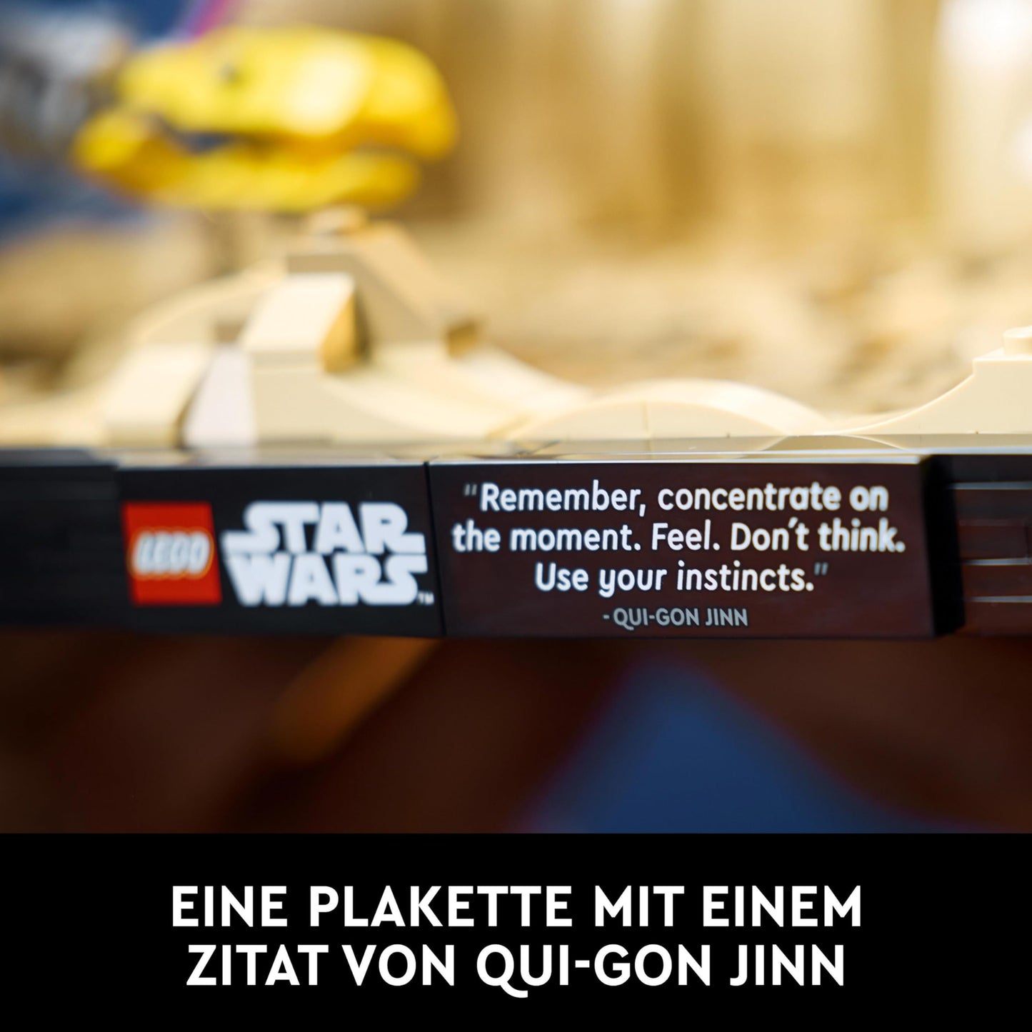 LEGO Star Wars Mos Espa Podrace Diorama (Set 75380). 718 Teile Szene aus Episode I mit Anakin und Sebulba.