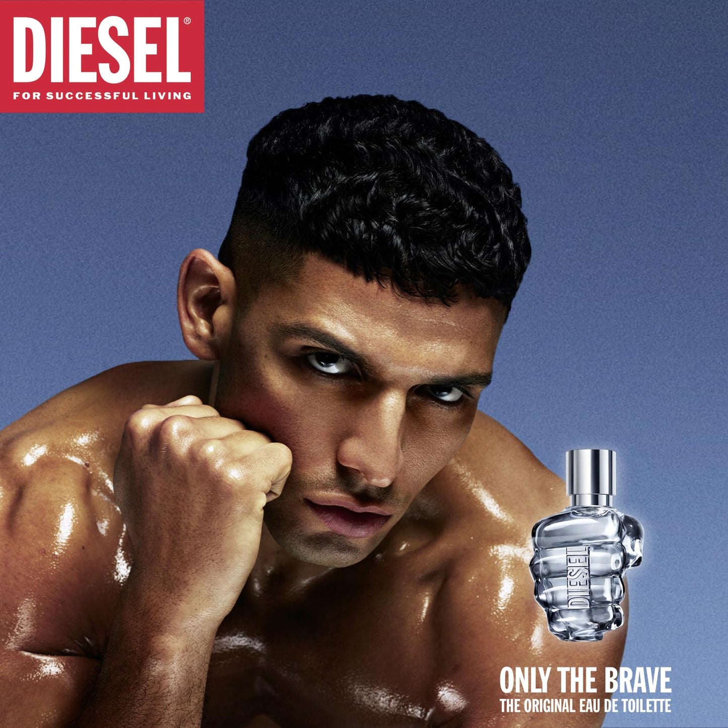 Diesel Only The Brave Eau de Toilette Spray (125 ml). Zitrusfrischer Zitronen- & Wacholderkick mit kraftvoller Bernsteinholz- und Patchouli-Tiefe.