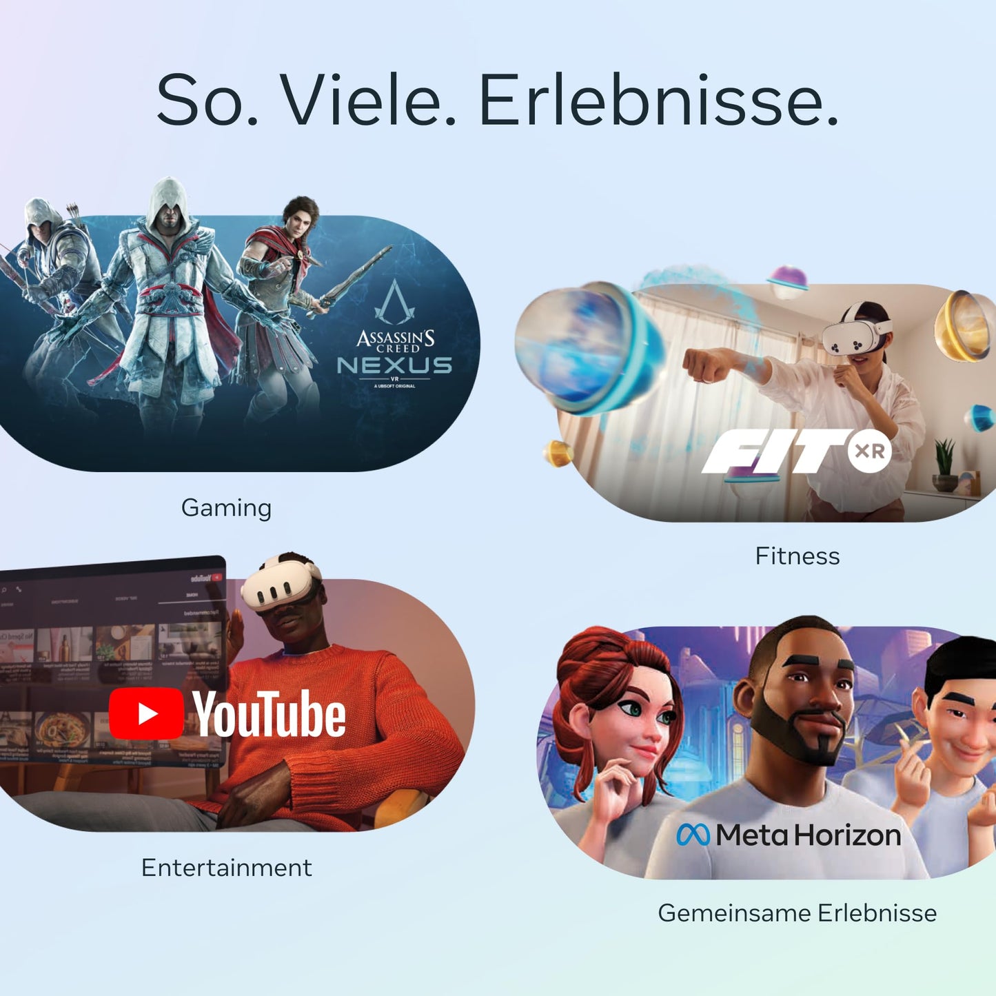 Meta Quest 3S 128 GB mit Batman: Arkham Shadow und 3 Monaten Meta Quest+ Probeabo. All-in-One-VR-Headset mit hochauflösendem Display, sattem Sound und präzisem Tracking. Für immersives Gaming ohne zusätzlichen PC oder Konsole.