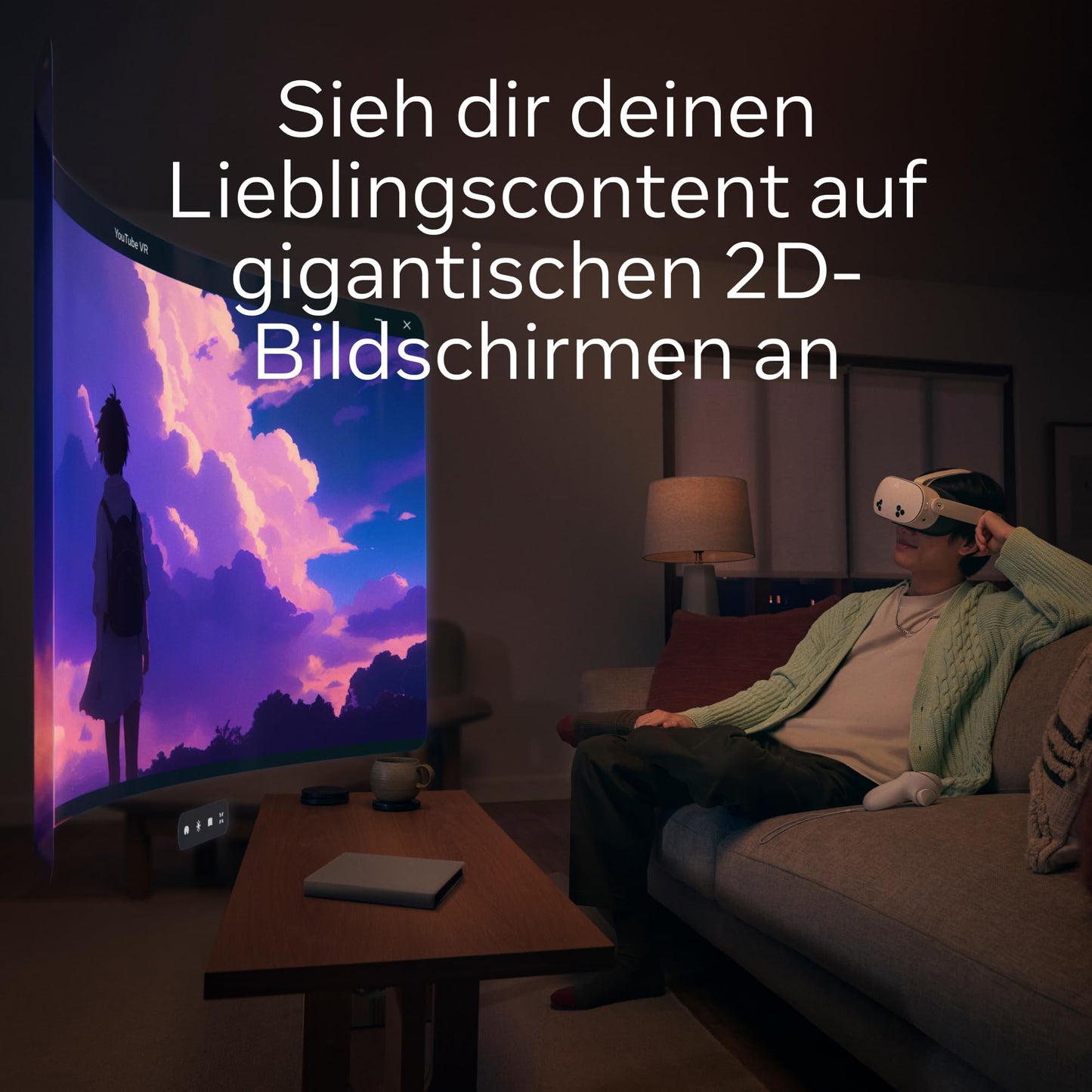 Meta Quest 3S 128 GB mit Batman: Arkham Shadow und 3 Monaten Meta Quest+ Probeabo. All-in-One-VR-Headset mit hochauflösendem Display, sattem Sound und präzisem Tracking. Für immersives Gaming ohne zusätzlichen PC oder Konsole.