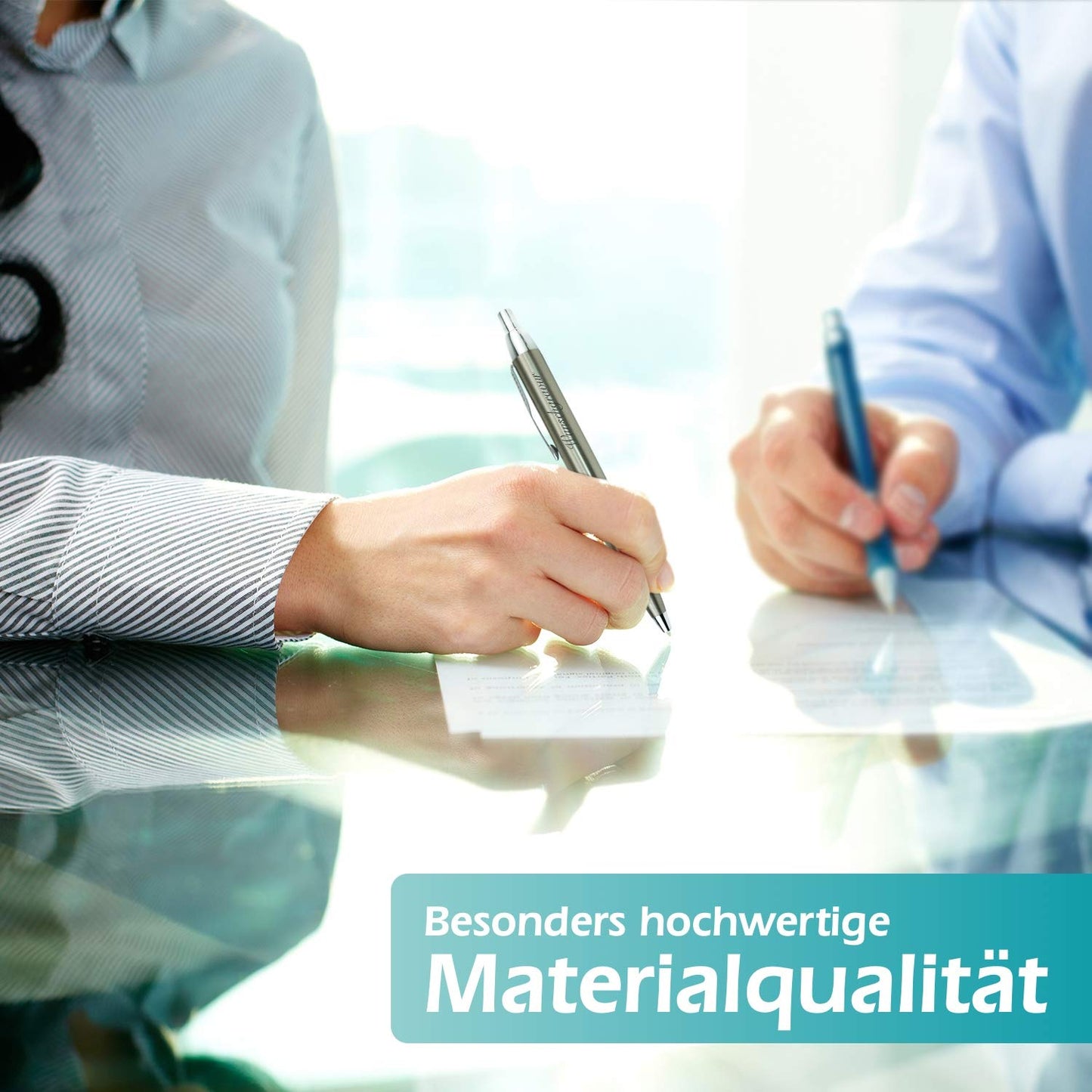 polar-effekt Parker IM Druckkugelschreiber mit Gravur - Metall-gold - Großraummine blauschreibend - inkl. Geschenk-Etui - Deutsche Herstellung - hochwertig und edel - perfekte Geschenkidee