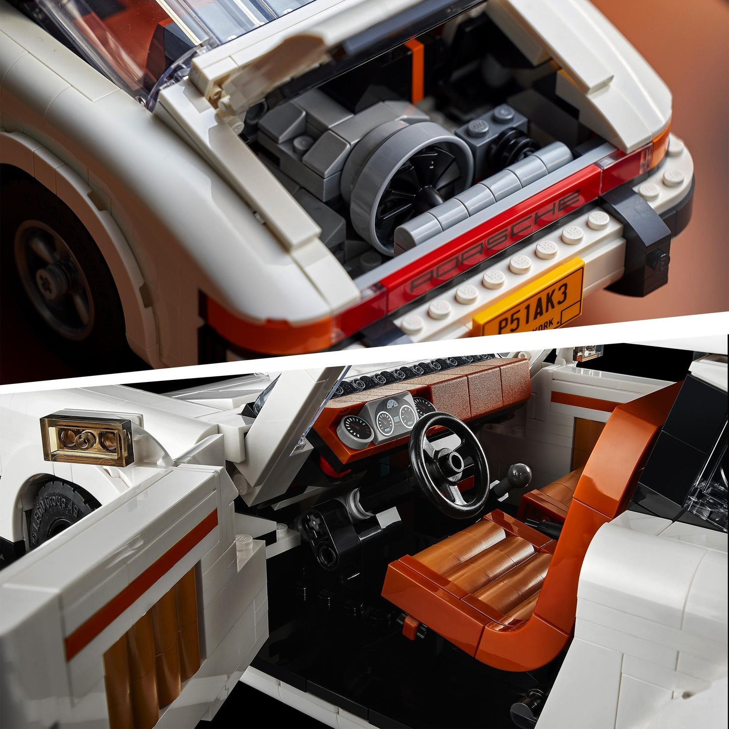 LEGO Porsche 911 (Set 10295). 1.458 Teile Sportwagenikone für Design- und Technikfans.