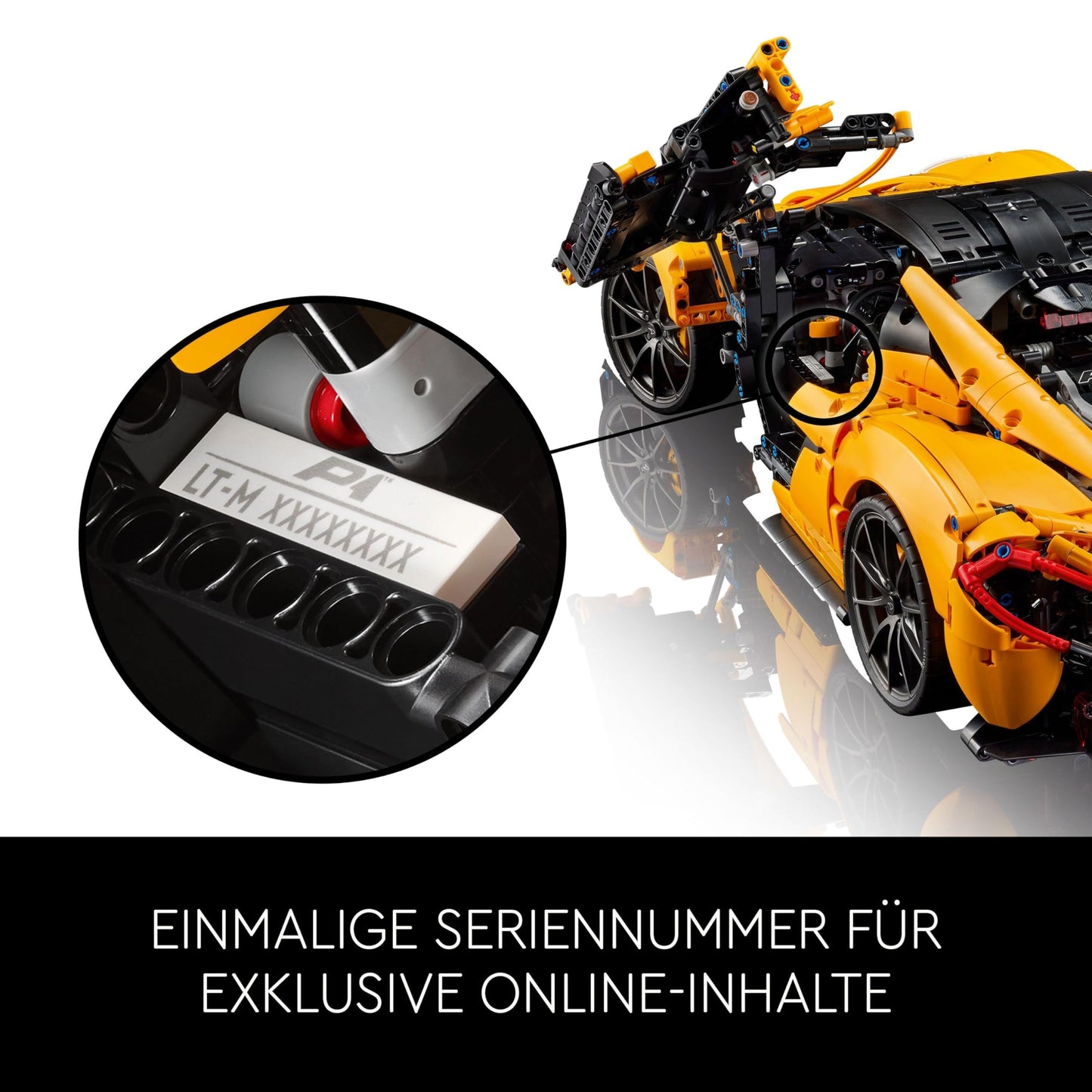 LEGO McLaren P1 (Set 42172). 3.893 Teile – Hypercar-Modell für echte Technikliebhaber.