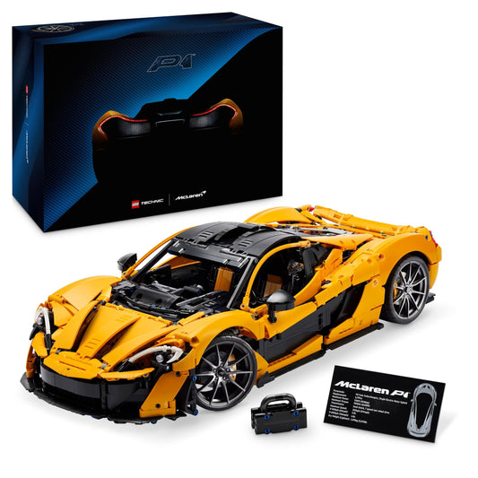 LEGO McLaren P1 (Set 42172). 3.893 Teile – Hypercar-Modell für echte Technikliebhaber.