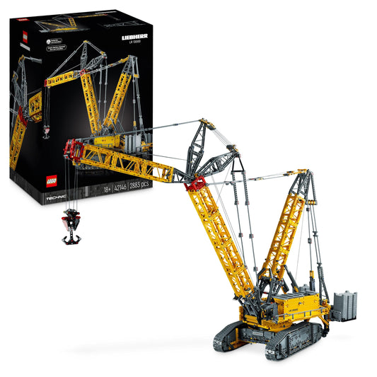 LEGO Liebherr LR 13000 Raupenkran (Set 42146). 2.883 Teile – XXL-Baustellen-Gigant für Technikfans.