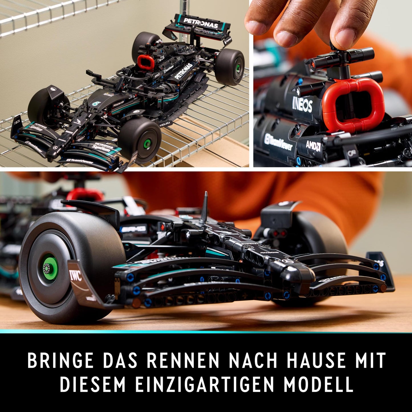 LEGO Mercedes-AMG F1 W14 (Set 42171). 1.642 Teile – Formel 1 Technic Modellauto.
