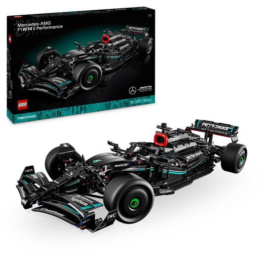 LEGO Mercedes-AMG F1 W14 (Set 42171). 1.642 Teile – Formel 1 Technic Modellauto.
