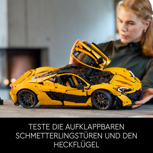 LEGO McLaren P1 (Set 42172). 3.893 Teile – Hypercar-Modell für echte Technikliebhaber.