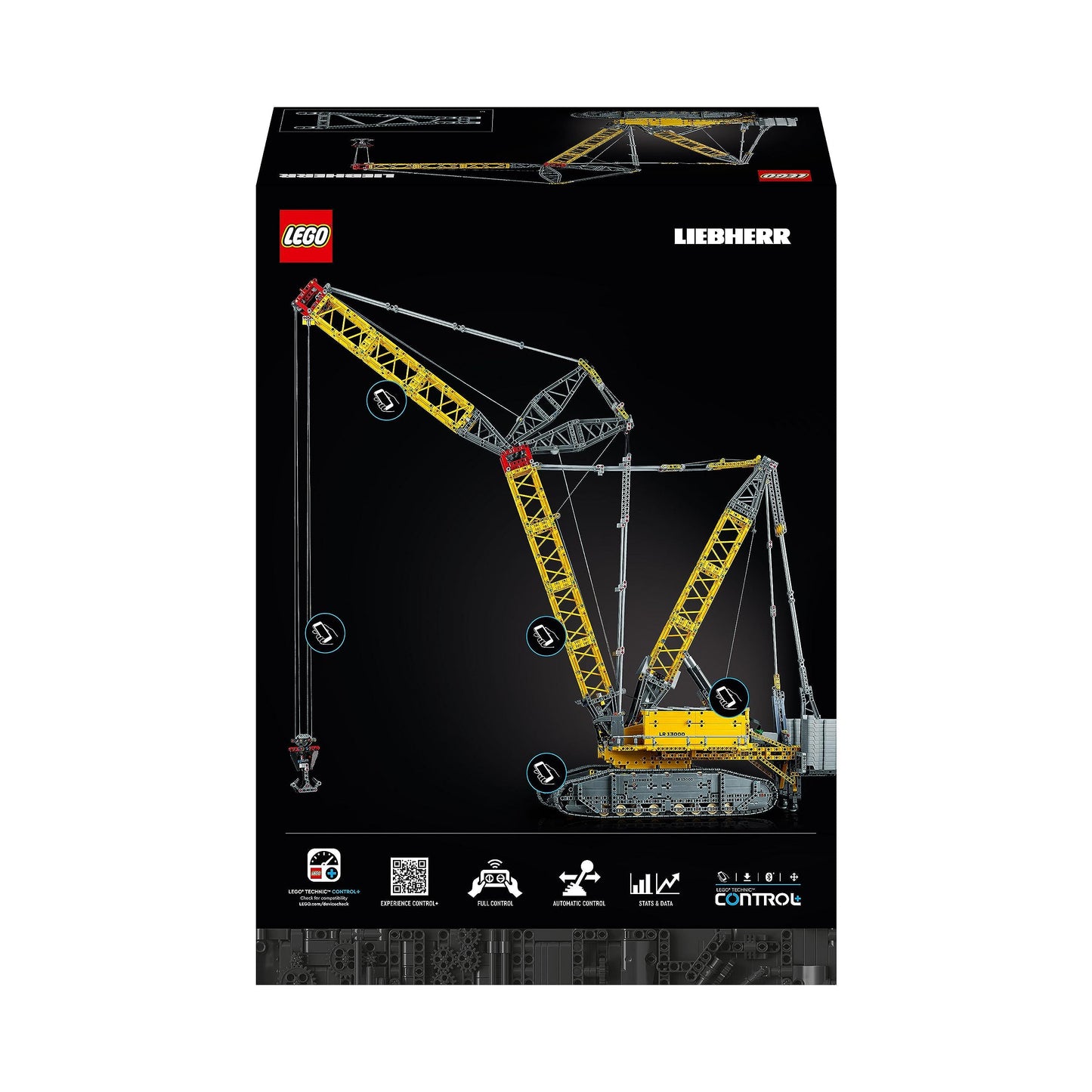 LEGO Liebherr LR 13000 Raupenkran (Set 42146). 2.883 Teile – XXL-Baustellen-Gigant für Technikfans.
