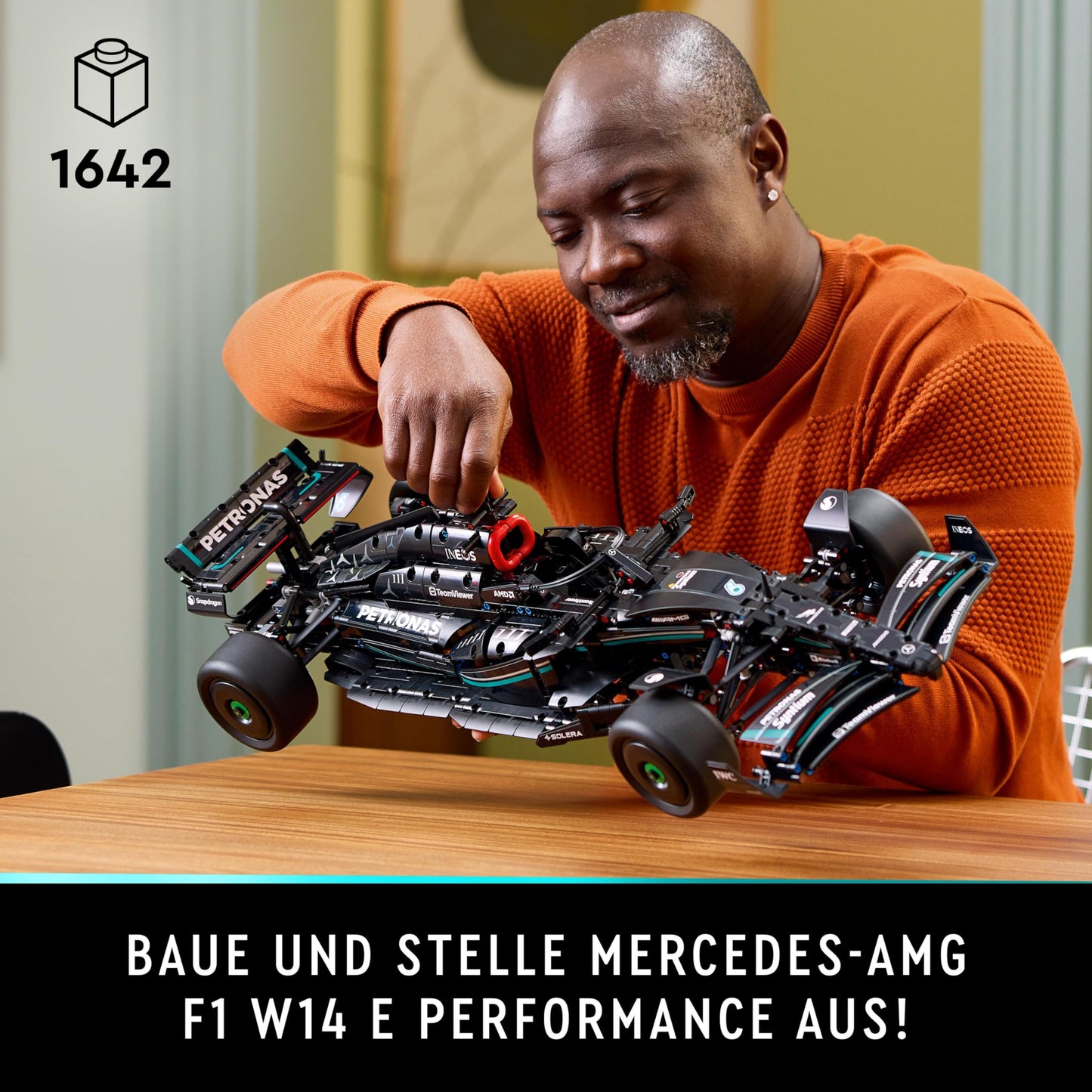 LEGO Mercedes-AMG F1 W14 (Set 42171). 1.642 Teile – Formel 1 Technic Modellauto.