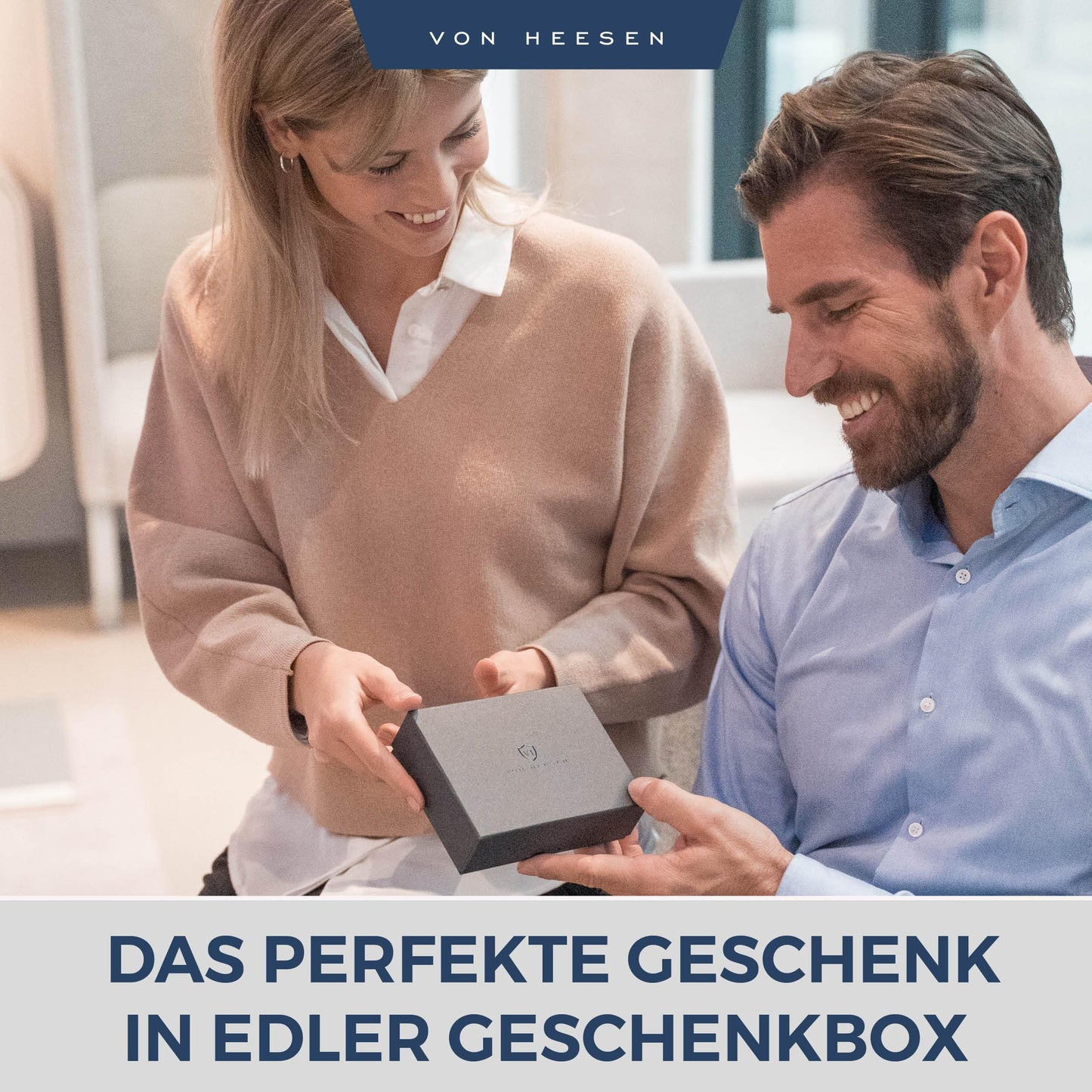 VON HEESEN. Hochwertige Slim Wallet mit Münzfach – echtes Leder & RFID-Schutz. Kompakt. Sicher. Stilvoll.