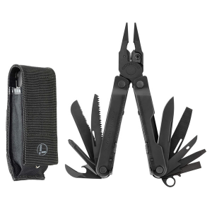 Leatherman Rebar – kompaktes Multi-Tool mit 17 Funktionen, darunter Zange, Drahtschneider, Messer und Schraubendreher. Robuste Bauweise in Schwarz, ideal für Outdoor, Camping und Alltag. Zuverlässiger Begleiter mit Profi-Qualität im Taschenformat.