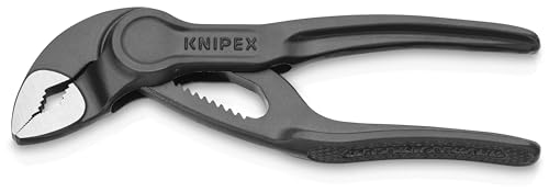 KNIPEX Cobra® XS – Kompakte Mini-Wasserpumpenzange 100 mm für Profi-Grip. Steigere deine Effizienz und meistere jede Verbindung mit dem perfekten Griff.
