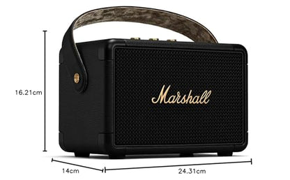Marshall Kilburn II – Tragbarer, wasserabweisender Bluetooth-Lautsprecher. Sichere dir jetzt deinen Kilburn II und genieße legendären Marshall-Sound.