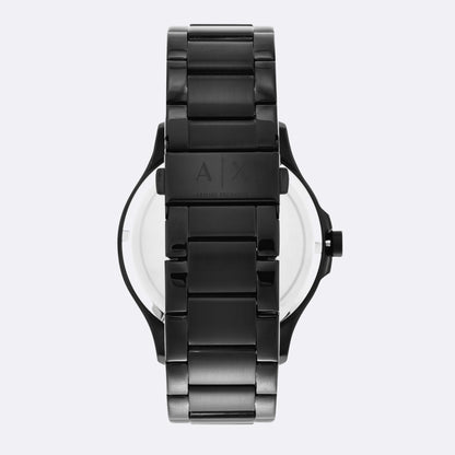 Armani Exchange Herrenuhr AX2164 mit Chronographenwerk und 46 mm Gehäuse – wahlweise mit Edelstahl-, Leder- oder Silikonarmband. Sportlich-elegantes Design mit markanter Präsenz. Für Männer, die Stil und Funktion in einem Statement vereinen.