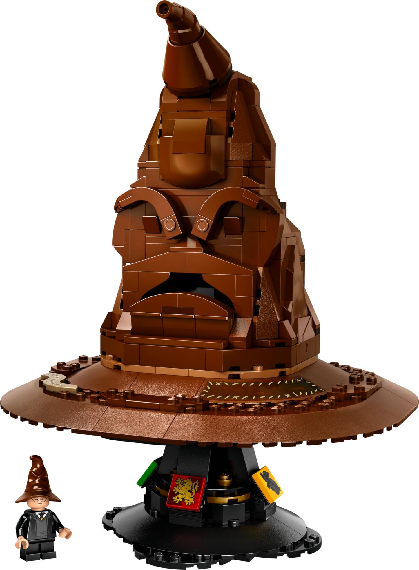 LEGO Harry Potter Der Sprechende Hut (Set 76429). 561 Teile, 31 magische Soundkombinationen & Hogwarts-Ständer mit Harry-Minifigur.