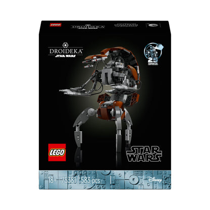 LEGO Star Wars Droideka (Set 75381). 583 Teile Kampf-Droide mit Jubiläumsdetails zum, ideal zum Ausstellen.