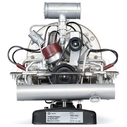 FRANZIS 67152 VW T1 Bulli Boxermotor – originalgetreuer 4-Zylinder-Motorbausatz im Maßstab 1:4 mit beweglichen Teilen und Soundmodul. Inklusive Anleitung und 94-seitigem Begleitbuch. Für Technikfans und Bulli-Liebhaber mit Sinn fürs Detail.
