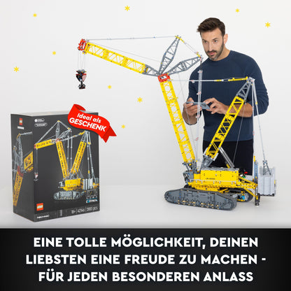 LEGO Liebherr LR 13000 Raupenkran (Set 42146). 2.883 Teile – XXL-Baustellen-Gigant für Technikfans.