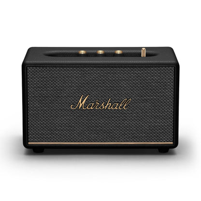 Marshall Acton III Bluetooth Lautsprecher in Schwarz – Frontansicht