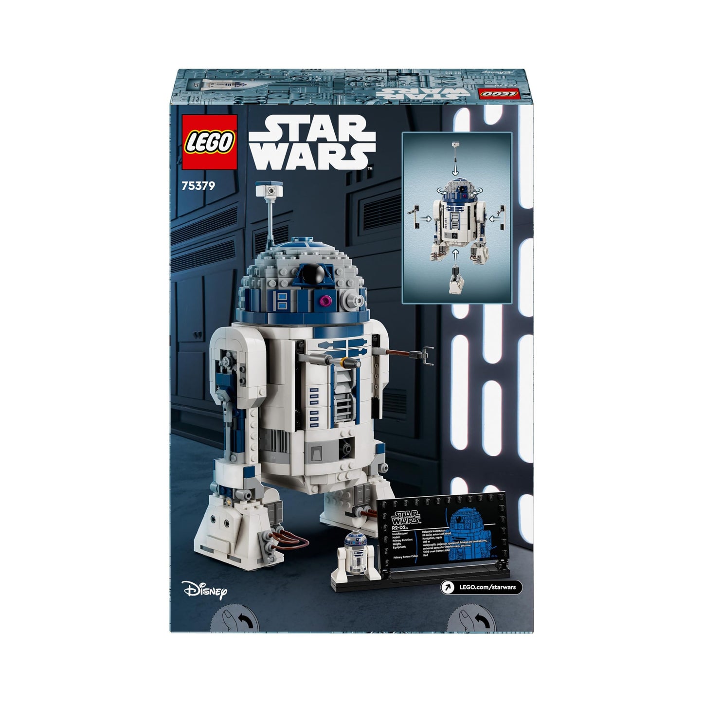 LEGO Star Wars R2-D2 (Set 75379). 1.050 Teile – Kult-Droide als Sammlermodell für Fans.