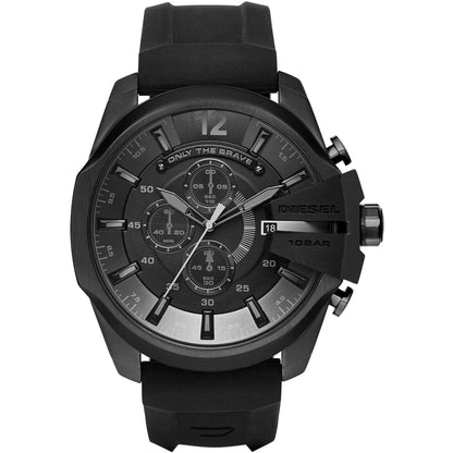 Diesel Chronograph DZ4378 mit 51 mm Edelstahlgehäuse. Kraftvolles Statement für starke Handgelenke.