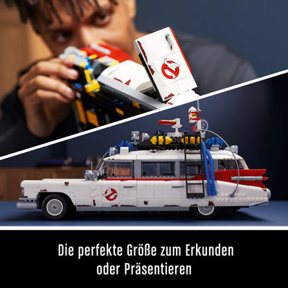 LEGO Ghostbusters ECTO-1 (Set 10274). 2.352 Teile Cadillac-Modell mit Geisterfalle, Schwenksitz & paranormaler Ausrüstung.