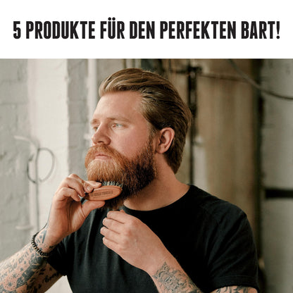Brooklyn Soap Company Ultimate Beard Box – Bartpflege-Set mit Bartöl, Bartshampoo, Bartbürste, Bartwachs und Bartcreme. Komplettset für intensive Pflege und Styling. Hochwertige Geschenkidee für Männer mit Anspruch an Bart und Pflege.