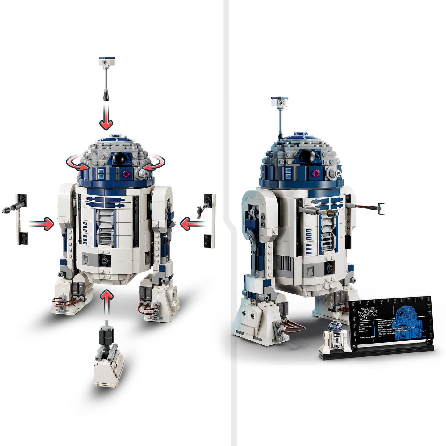 LEGO Star Wars R2-D2 (Set 75379). 1.050 Teile – Kult-Droide als Sammlermodell für Fans.
