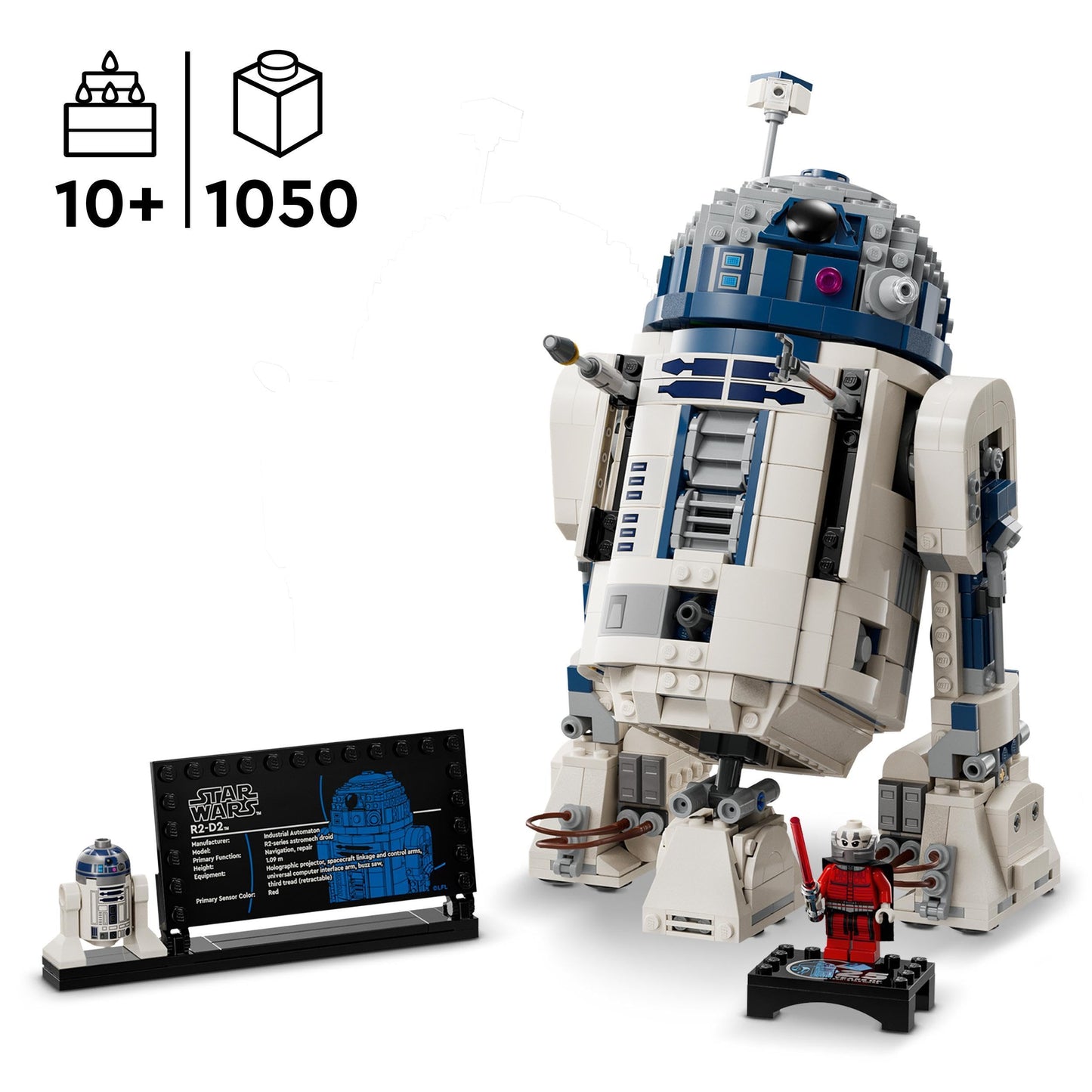 LEGO Star Wars R2-D2 (Set 75379). 1.050 Teile – Kult-Droide als Sammlermodell für Fans.