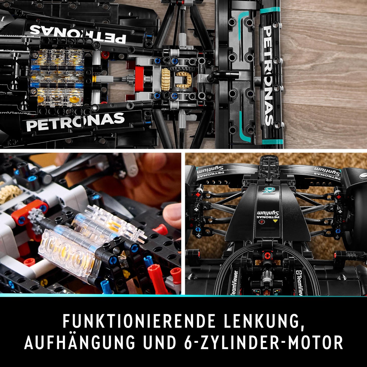 LEGO Mercedes-AMG F1 W14 (Set 42171). 1.642 Teile – Formel 1 Technic Modellauto.